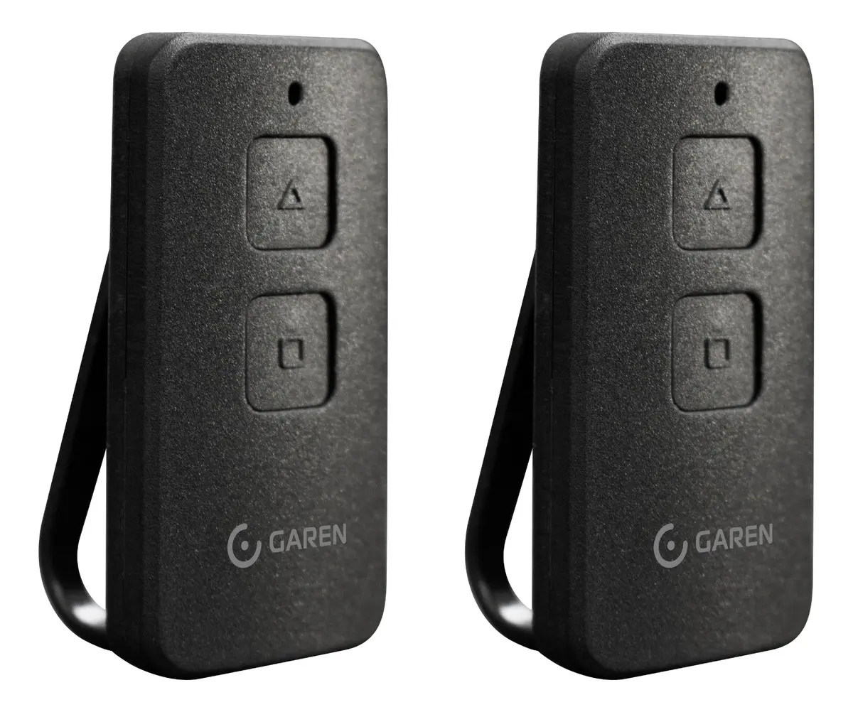 Controle Remoto Garen para Alarme e Portão Eletrônico (Kit 2 unidades)