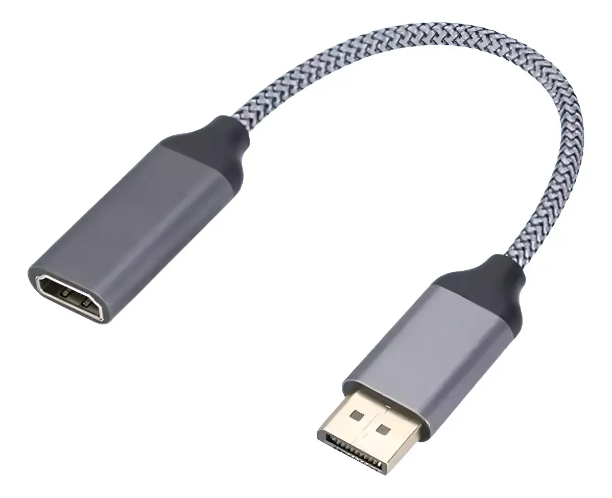 Extensor de Cabo HDMI Trançado Macho x Fêmea 20cm