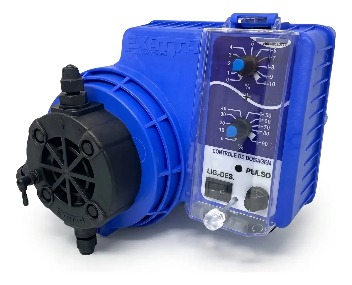 Bomba Dosadora de Cloro Exatta EX0507 7bar 5L/h 220V